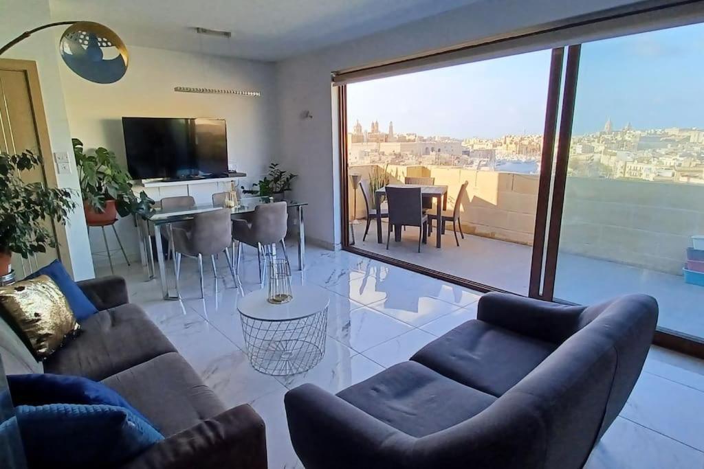 Ferienwohnung The View Penthouse Cospicua Exterior foto