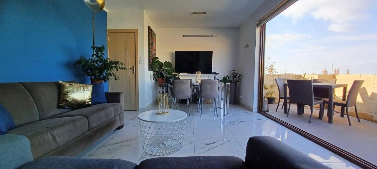 Ferienwohnung The View Penthouse Cospicua Exterior foto